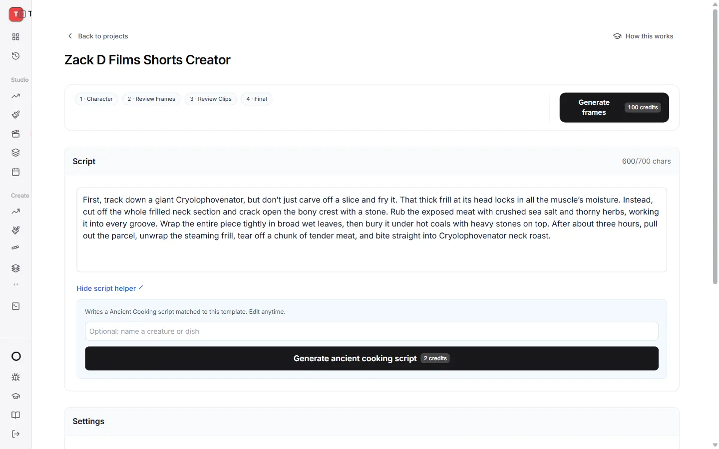 Make a Zack D Films short step by step